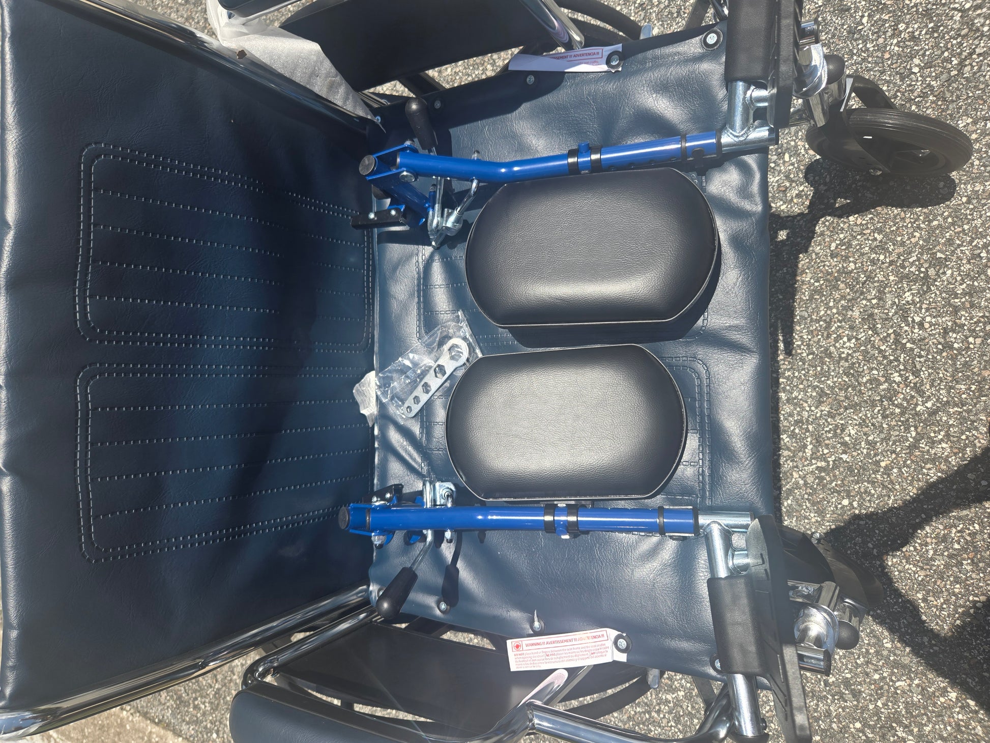NEW Medline Extra Wide Wheelchair 22" Seat