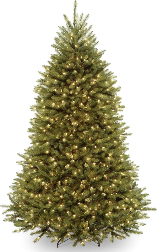 NEW National Tree Co. 6.5' Pre-Lit Douglas Fir Christmas Tree White Lights